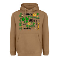 Toasted Coconut st. patricks day doodle Heavyweight Hoodie - MaliasSmallBusiness