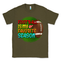 Army Green football is my favorite season Classic Tee - BundleAndBundleShop