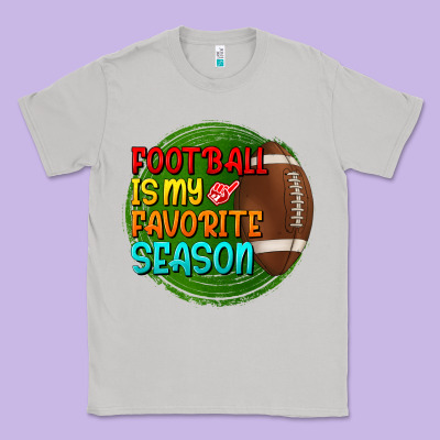Football Is My Favorite Season Classic Tee Designed By Bundleandbundleshop