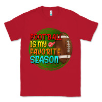 Red football is my favorite season Classic Tee - BundleAndBundleShop