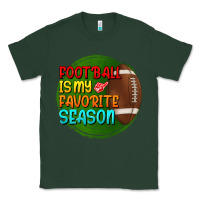 Sports Green football is my favorite season Classic Tee - BundleAndBundleShop