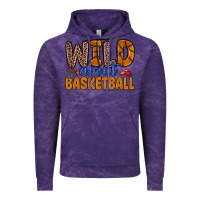 Cloud Purple wild about basketball Vintage Hoodie - Zillion Design Studio