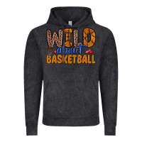 Vintage Black wild about basketball Vintage Hoodie - Zillion Design Studio