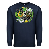 Navy one lucky nurse Premium Sweatshirt - MaliasSmallBusiness