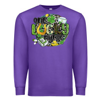 Purple one lucky nurse Premium Sweatshirt - MaliasSmallBusiness