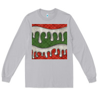 Moon Dust christmas plaid and white glitter snow seamless pattern Long Sleeve Tee - BundleAndBundleShop