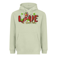 Matcha mardi gras love crawfish Heavyweight Hoodie - MaliasSmallBusiness