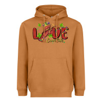 Meerkat mardi gras love crawfish Heavyweight Hoodie - MaliasSmallBusiness