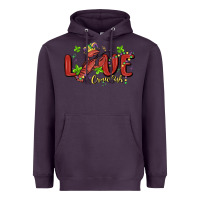 Plum mardi gras love crawfish Heavyweight Hoodie - MaliasSmallBusiness