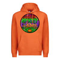 Carrot halloween round earrings 2 Premium Hoodie - BundleAndBundleShop