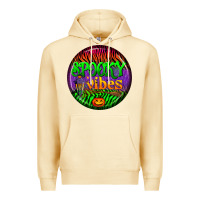 Pina Colada halloween round earrings 2 Premium Hoodie - BundleAndBundleShop