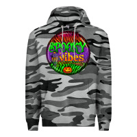 Slate Camo halloween round earrings 2 Premium Hoodie - BundleAndBundleShop