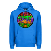 True Royal halloween round earrings 2 Premium Hoodie - BundleAndBundleShop