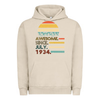 Pigment French Oak Awesome Since JULY 1934 Urban Hoodie - Bettercallsaul