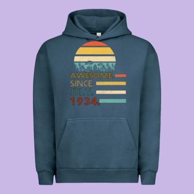 Awesome Since July 1934 Urban Hoodie Designed By Bettercallsaul