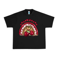 Black cherry rainbow Urban Heavy Tee - BarkalooDesign