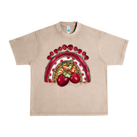 French Oak cherry rainbow Urban Heavy Tee - BarkalooDesign