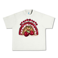 Pistachio cherry rainbow Urban Heavy Tee - BarkalooDesign
