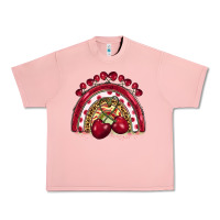 Salmon cherry rainbow Urban Heavy Tee - BarkalooDesign
