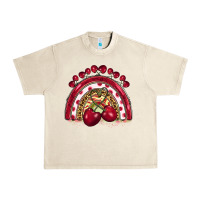 Sandshell cherry rainbow Urban Heavy Tee - BarkalooDesign