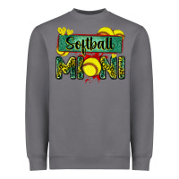 Storm softball mini with leopard Heavyweight Sweatshirt - Zillion Design Studio