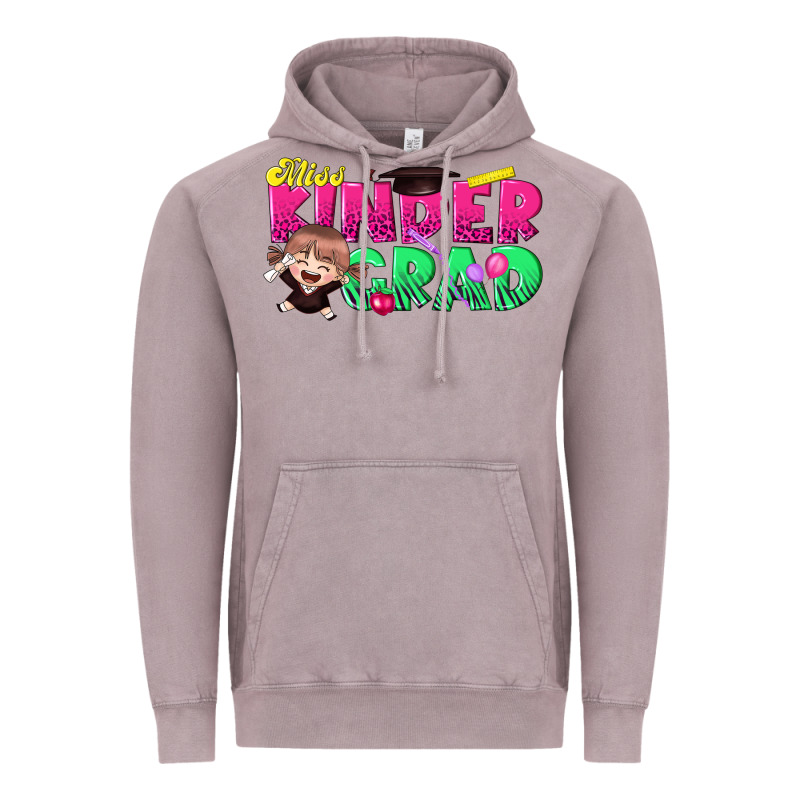 Miss Kinder Grad Vintage Hoodie by texasbilliewilder | Teevron