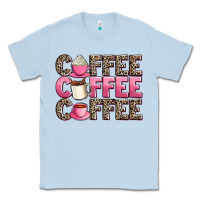 Dusty Blue coffee coffee coffee Classic Tee - AdoDesignShop