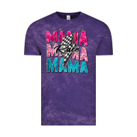 Cloud Purple race mama Vintage Tee - Zillion Design Studio