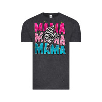 Vintage Black race mama Vintage Tee - Zillion Design Studio