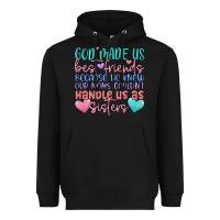 Black god made us best friend Heavyweight Hoodie - MaliasSmallBusiness