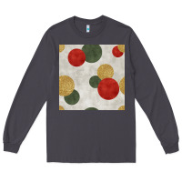 Smoke christmas points seamless pattern Long Sleeve Tee - BundleAndBundleShop