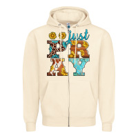 Sandshell just pray western sunflowers Zipper Hoodie - AdoDesignShop