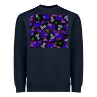 Navy halloween Heavyweight Sweatshirt - texasbilliewilder
