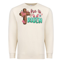 Sandshell he is risen Premium Sweatshirt - MaliasSmallBusiness