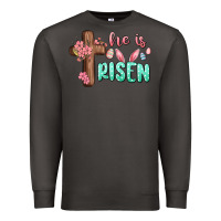 Smoke he is risen Premium Sweatshirt - MaliasSmallBusiness