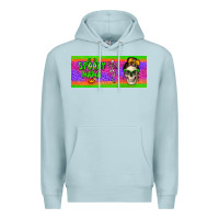 Blue Mist spooky mama 15 oz mug Premium Hoodie - BundleAndBundleShop