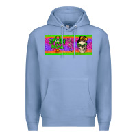Colony Blue spooky mama 15 oz mug Premium Hoodie - BundleAndBundleShop