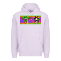 Lilac spooky mama 15 oz mug Premium Hoodie - BundleAndBundleShop