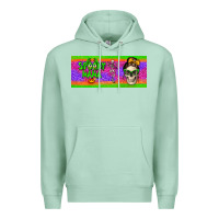Seafoam spooky mama 15 oz mug Premium Hoodie - BundleAndBundleShop