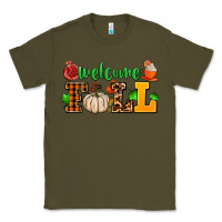Army Green welcome fall Classic Tee - AdoDesignShop