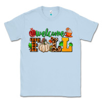 Dusty Blue welcome fall Classic Tee - AdoDesignShop