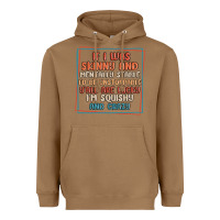 Toasted Coconut if i was skinny and mentally stable i'd be unstopp Heavyweight Hoodie - MaliasSmallBusiness