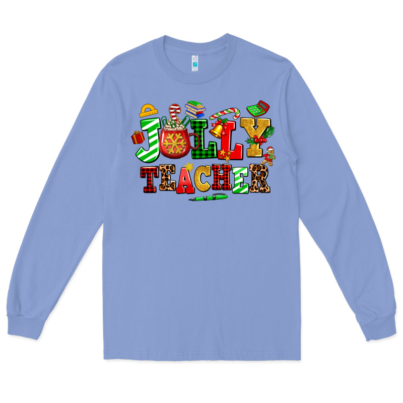 Jolly Teacher Long Sleeve Tee by AdoDesignShop | Teevron