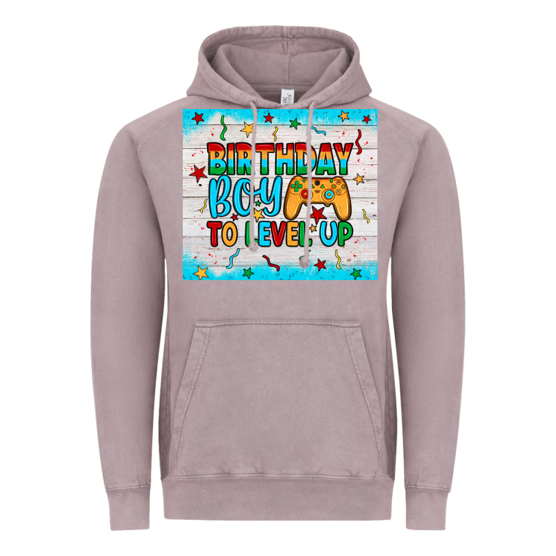 Birthday Boy To Level Up Vintage Hoodie by JahusDesignShop | Teevron