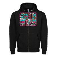 Black be mine western valentine's day Zipper Hoodie - AdoDesignShop