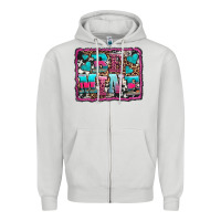 Dove Grey be mine western valentine's day Zipper Hoodie - AdoDesignShop