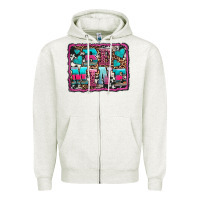 Oatmeal Heather be mine western valentine's day Zipper Hoodie - AdoDesignShop
