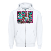 Be Mine Western Valentine's Day Zipper Hoodie | Teevron