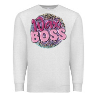 Oatmeal Heather wax boss Premium Sweatshirt - MaliasSmallBusiness