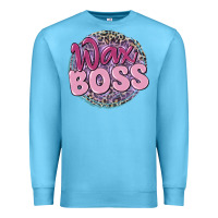 Ocean Blue wax boss Premium Sweatshirt - MaliasSmallBusiness